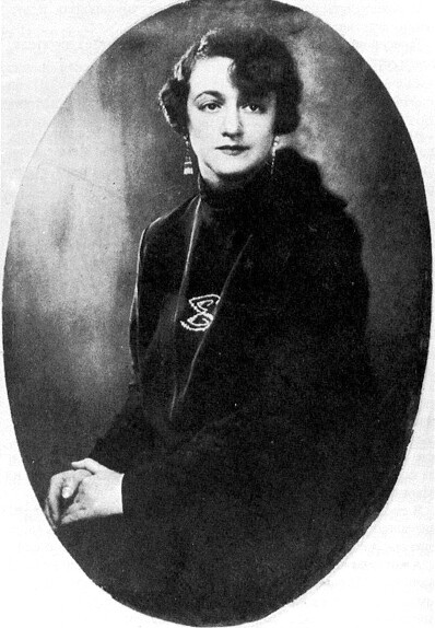 Елена Сергеевна Шиловская в 1928 году