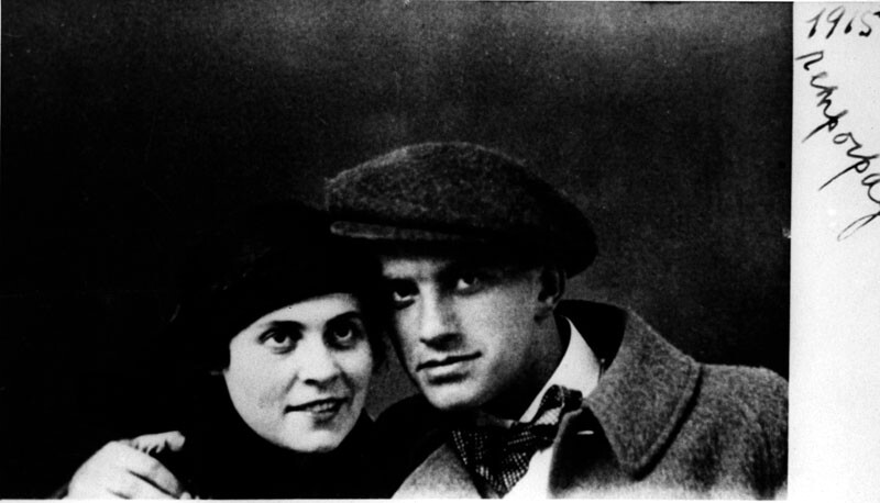 Vladimir Mayakovsky & Lilya Brik 1918