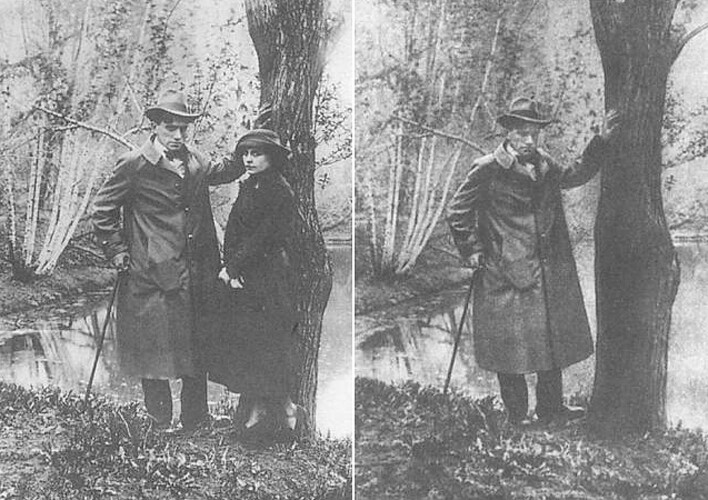 Владимир Маяковский и Лиля Брик (1918)
