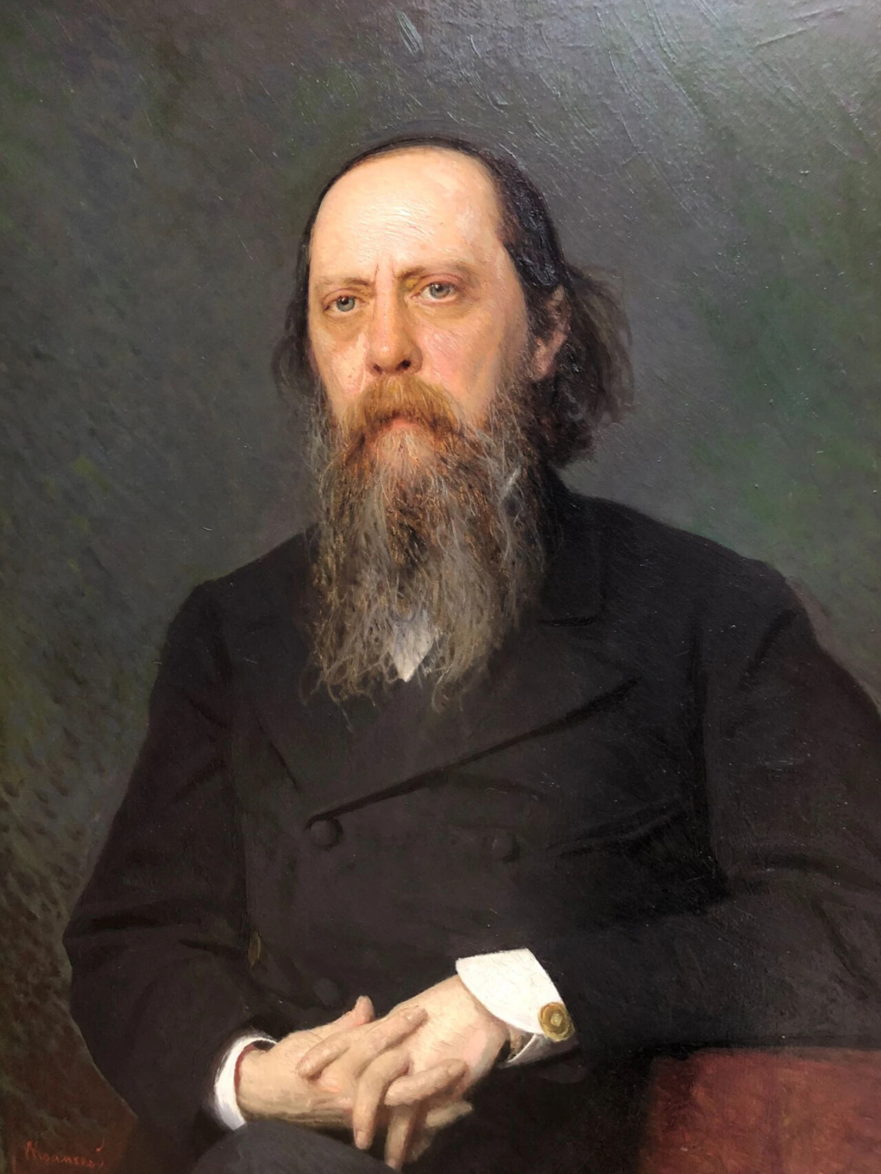 Портрет писателя М.Е. Салтыкова-Щедрина (1826-1889)